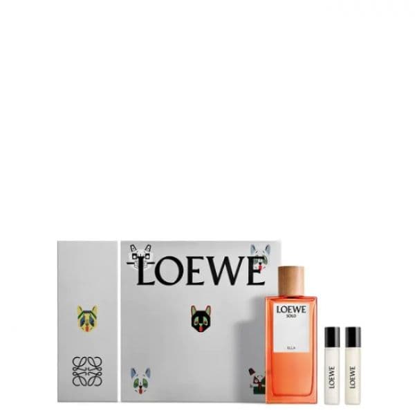 Loewe Solo Ella Eau de Parfum 100ml + Eau de Parfum 10ml + Solo Ella Elixir 10ml Coffret