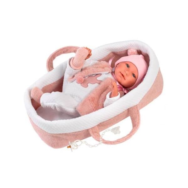 Llorens Mimi Chorona com Alcofa 42 cm