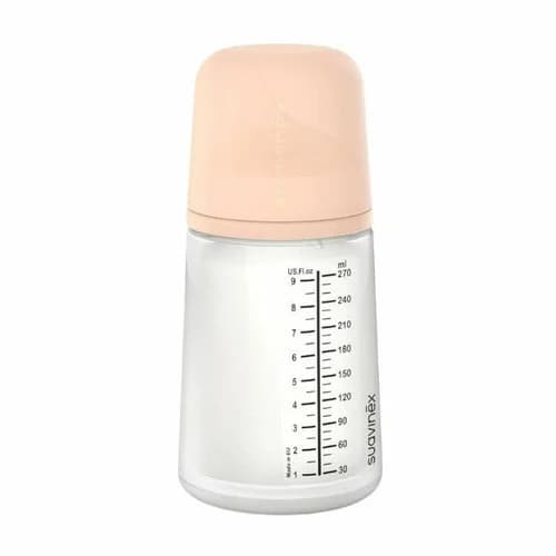 Suavinex Biberão Silicone ZeroZero Anti-Cólicas Fluxo Médio Fair 270ml