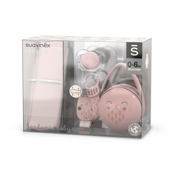 Suavinex Bonhomia Baby Set Rosa