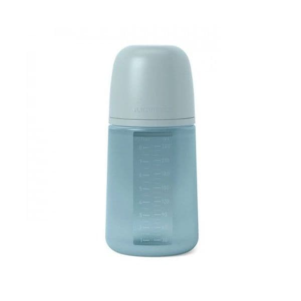 Suavinex Biberão de Silicone Tetina SX Pro Fluxo Médio Azul 240ml