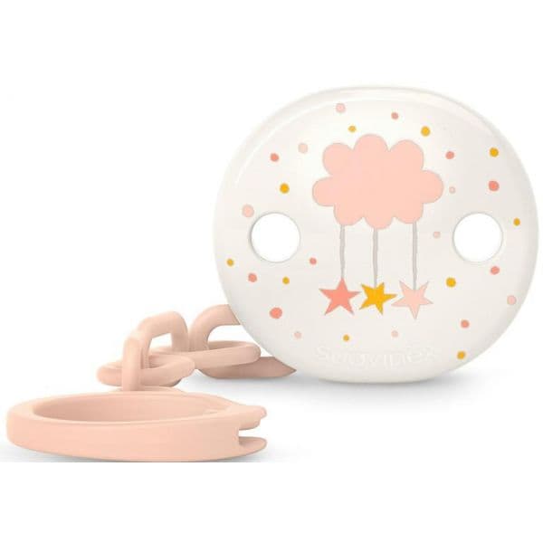 Suavinex Dreams Soother Clipe para Chupeta Pink