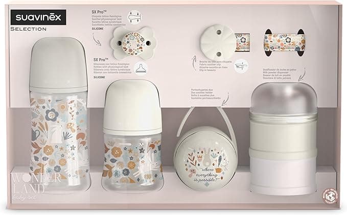 Suavinex Conjunto de Boas-Vindas Wonderland Recém-Nascido Creme
