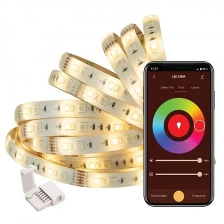 Fita LED Muvit iO Wi-Fi RGB+CCT - 5m