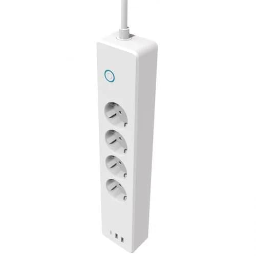 Tomada Inteligente Muvit iO 4 Tomadas + USB-A + USB-C PD 20W Wi-Fi