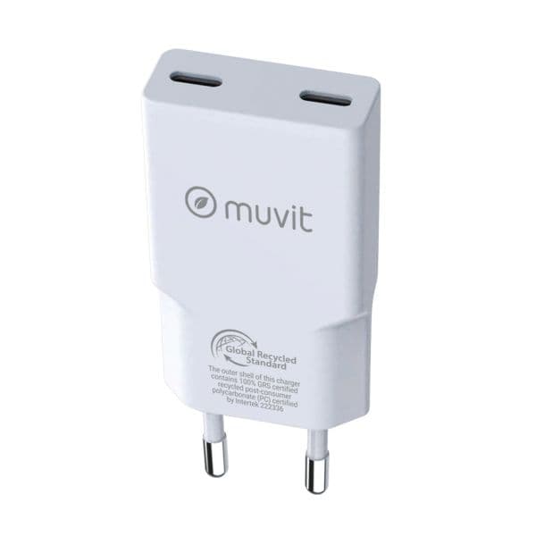 Muvit IN-FL-MCACC0040 Carregador 30W Branco
