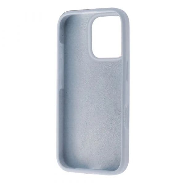 Muvit Capa Recycletek Liquid Silicone para Apple iPhone 16 Pro Sky Blue