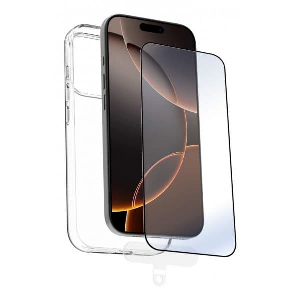 Muvit Capa Reciclada para iPhone 17 Pro Clear