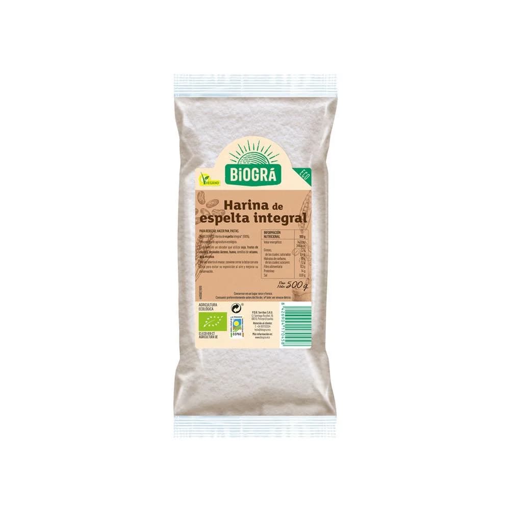Biográ Farinha de Espelta Integral Bio 500g