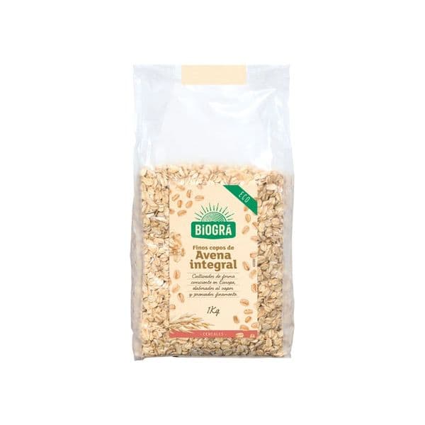 Biográ Flocos Finos De Aveia Orgânica 1kg
