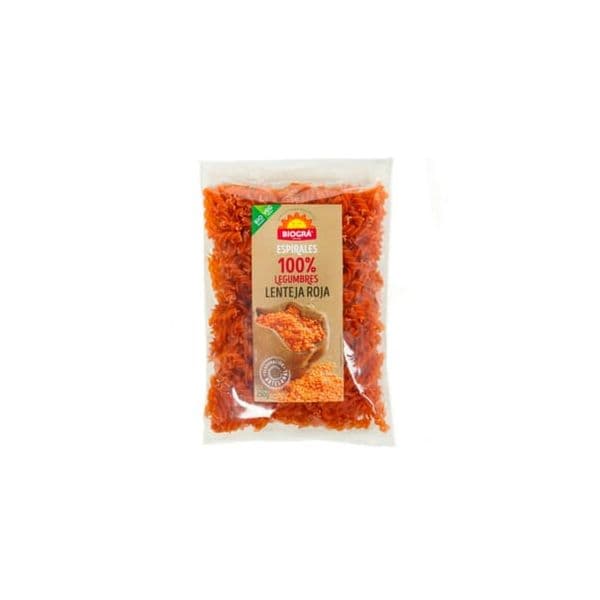 Biográ Espirais de Lentilhas Vermelhas Bio 250g