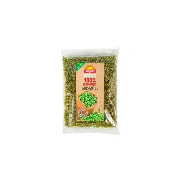 Biográ Espirais de Ervilhas Bio 250g