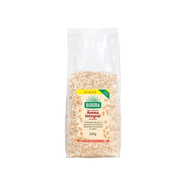 Biográ Flocos De Aveia Integral Sem Glúten 500g