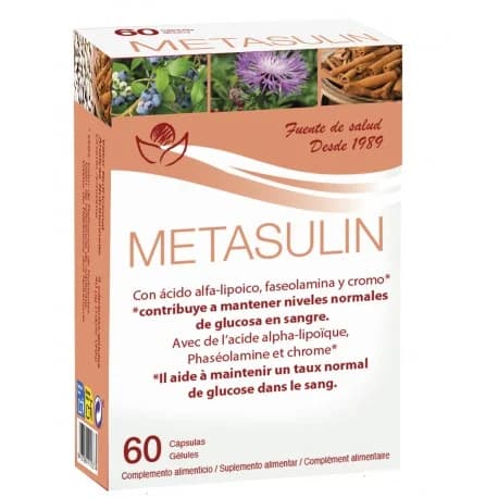 Bioserum Metasulin 60 Cápsulas