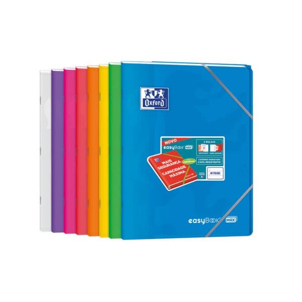 Oxford Caderno A4 Oxford Easybook Max Pautado (1 unidade aleatória) 8427291006665