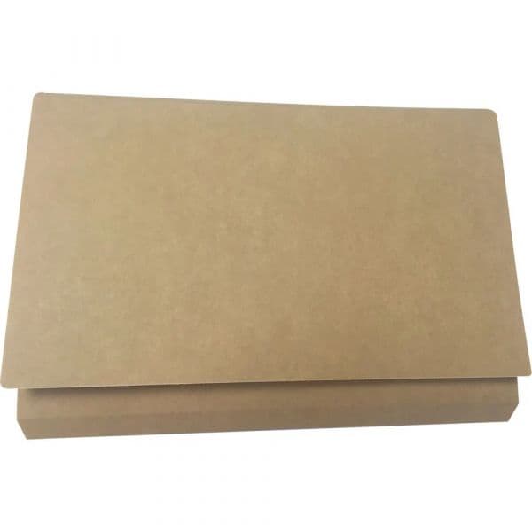 Gio Classificador Folio Pocket Bicor Kraft A4 com Aba 320G/M2 - Pacote de 25 Unidades