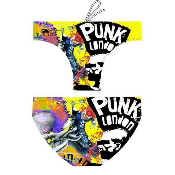 Turbo Punk London Swimming Brief Colorido 2XL Homem