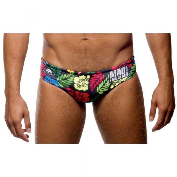 Turbo Island Swimming Brief Colorido 4XL Homem