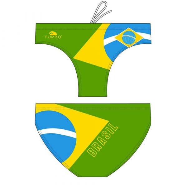 Turbo Brazil Swimming Brief Verde M Homem