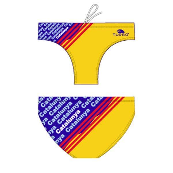 Turbo Catalonia Swimming Brief Amarelo,Vermelho,Azul 5XL Homem