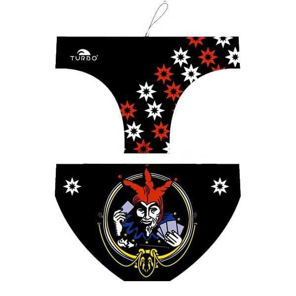 Turbo Joker Swimming Brief Preto 3XL Homem