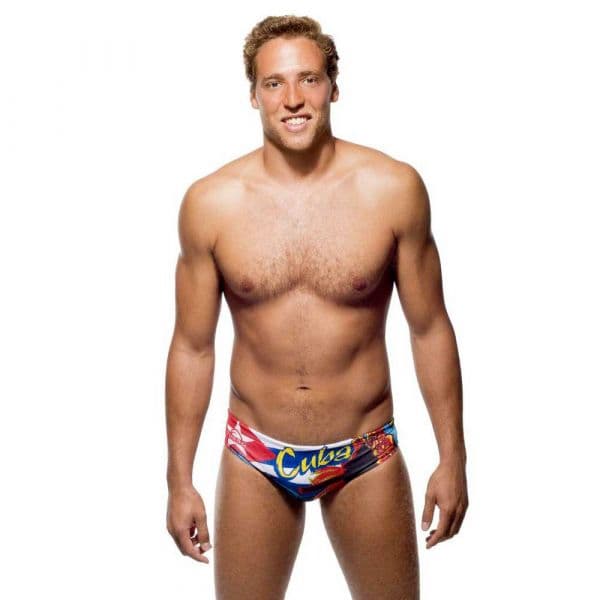 Turbo Cuba Puro 2015 Swimming Brief Colorido XL Homem