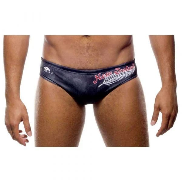 Turbo New Zealand Feather Swimming Brief Preto S Homem