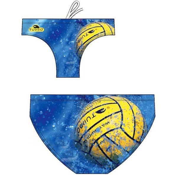 Turbo Action Swimming Brief Amarelo,Azul 4XL Homem
