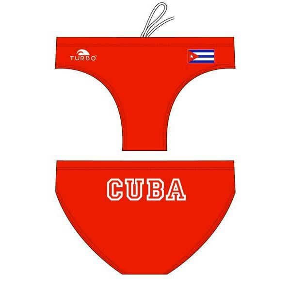 Turbo Cuba Swimming Brief Vermelho L Homem