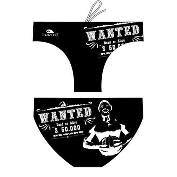 Turbo Wanted Swimming Brief Preto 5XL Homem