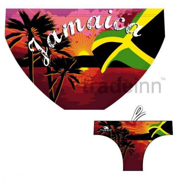 Turbo Jamaica Man Swimming Brief Colorido L Homem