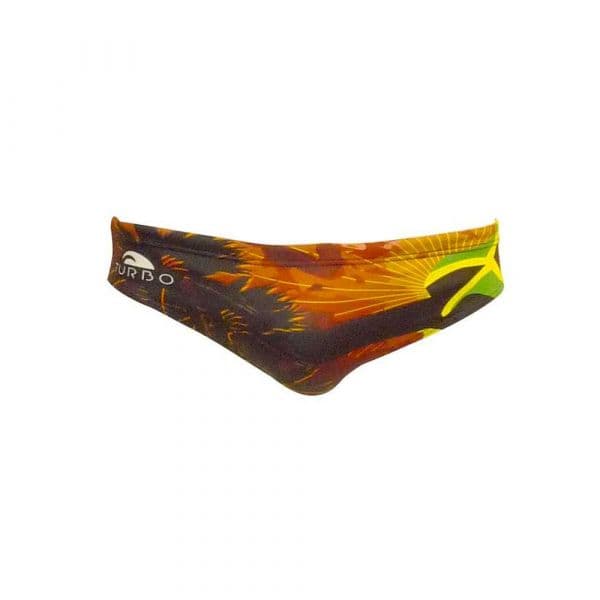 Turbo Jamaica Swimming Brief Colorido 4XL Homem