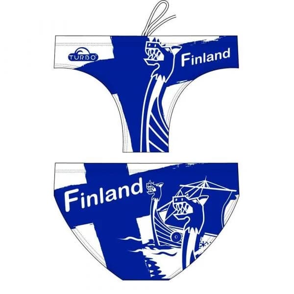 Turbo Finland Viking Swimming Brief Azul 2XL Homem