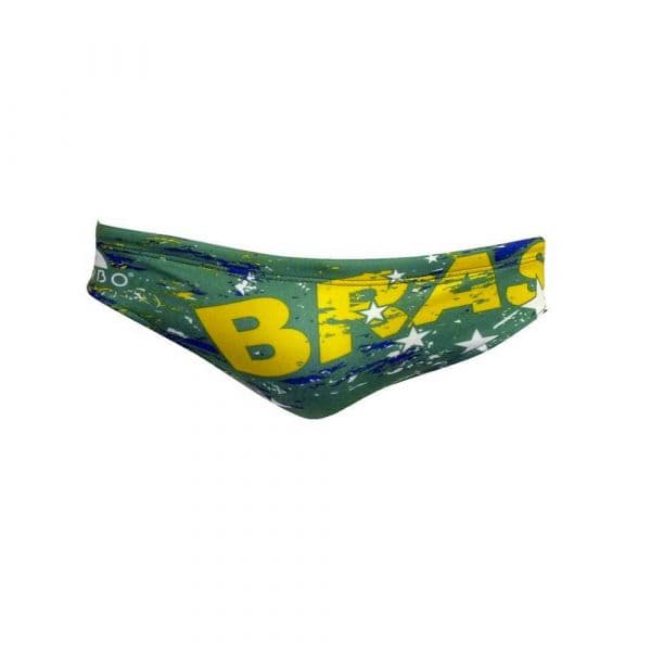 Turbo Brazil 2010 Swimming Brief Verde XL Homem