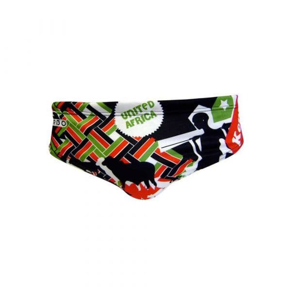 Turbo Kenya Swimming Brief Colorido 3XL Homem