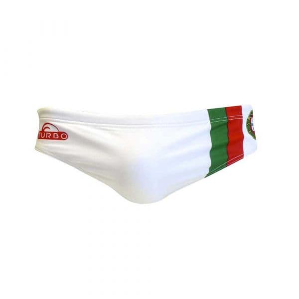 Turbo Portugal Swimming Brief Branco XL Homem