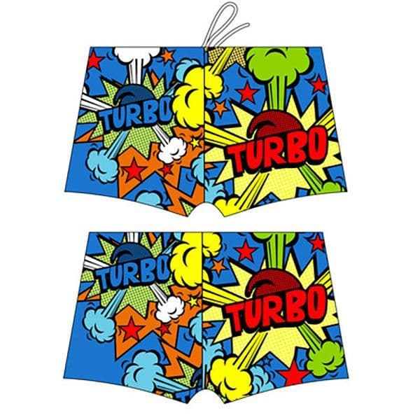 Turbo Pop Swim Boxer Colorido XL Homem