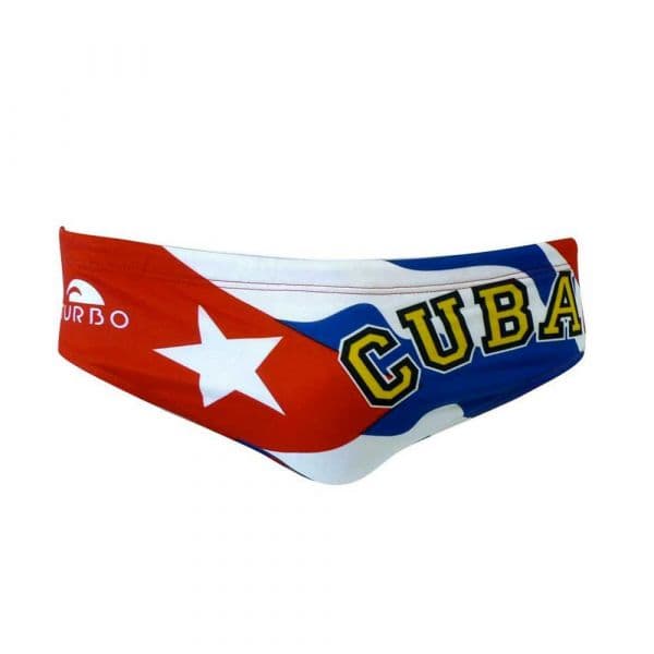Turbo Cuba Auto Swimming Brief Colorido 2XL Homem