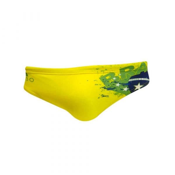 Turbo New Brazil Swimming Brief Amarelo M Homem