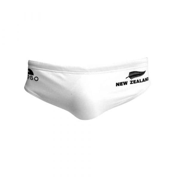 Turbo All White Swimming Brief Branco M Homem