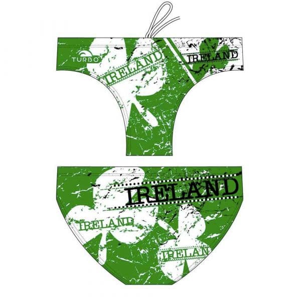 Turbo Ireland Swimming Brief Verde,Branco S Homem