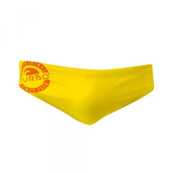 Turbo Original Swimming Brief Amarelo 4XL Homem