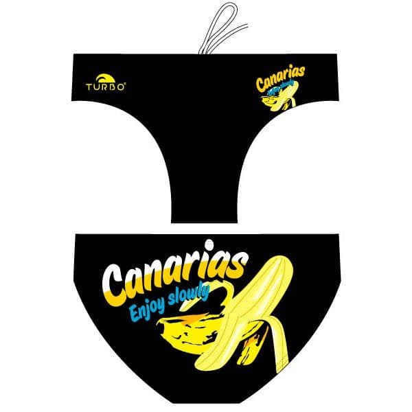 Turbo Banana Enjoy Slowly Swimming Brief Preto 4XL Homem