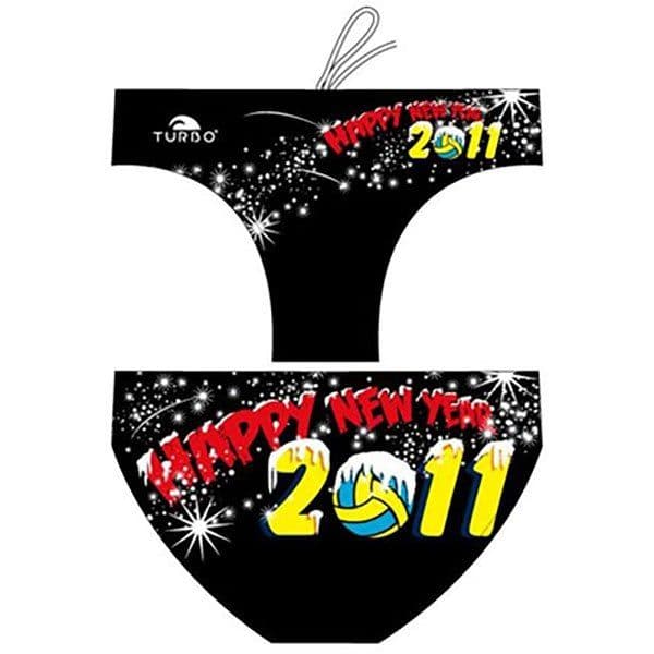 Turbo Happy Swimming Brief Preto L Homem
