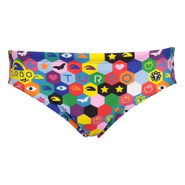 Turbo Hexa Swimming Brief Colorido M Homem