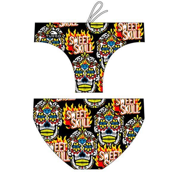 Turbo Sweet Haloween 2014 Waterpolo Swimming Brief Preto 5XL Homem