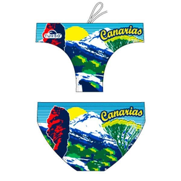 Turbo Canarias Teide Swimming Brief Azul 4XL Homem