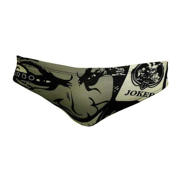 Turbo New Joker Swimming Brief Cinzento 5XL Homem