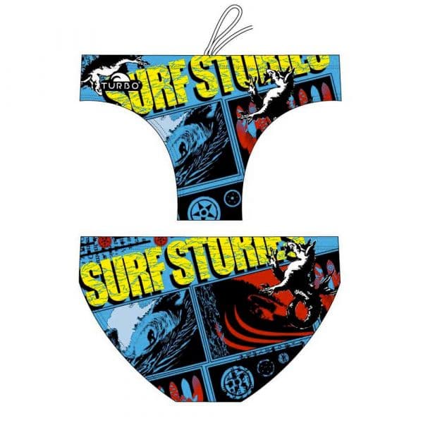 Turbo Surf Stories Swimming Brief Colorido M Homem