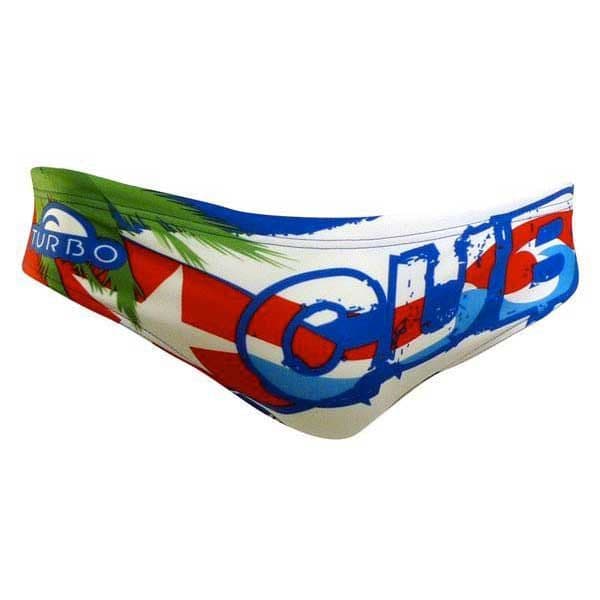 Turbo Cuba Palmera Swimming Brief Colorido 4XL Homem